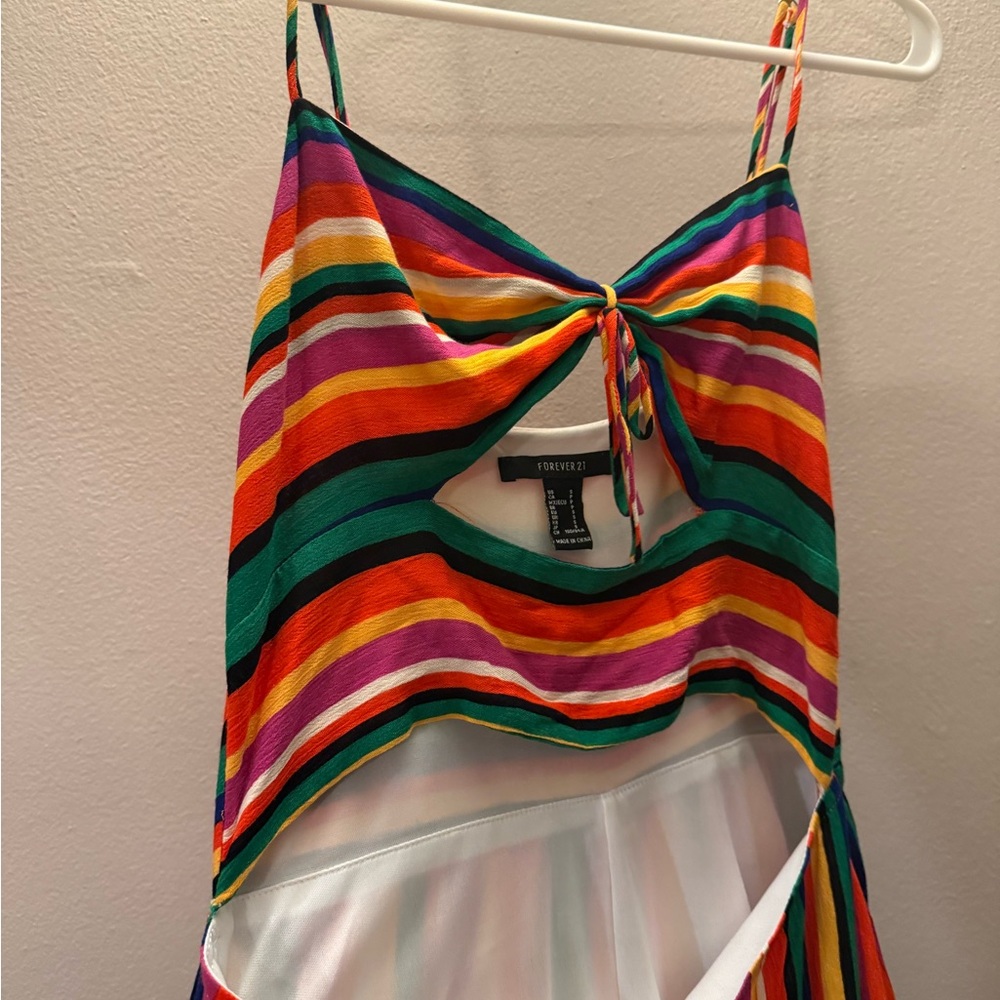 Forever 21‎ Colorful Striped  Dress - Picture 4 of 6